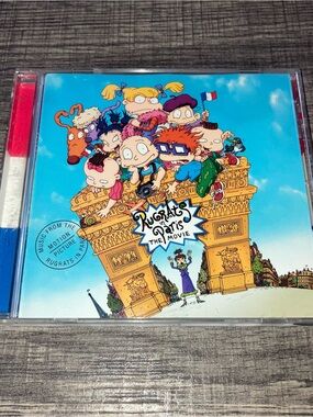 Nickelodeon Rugrats In Paris The Movie CD - Bright Blue Cover with Yellow Arch